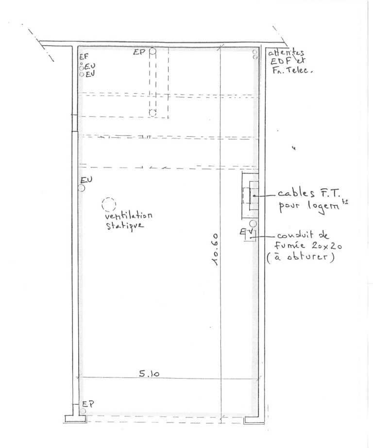 5.Plan du local bat H lot 23